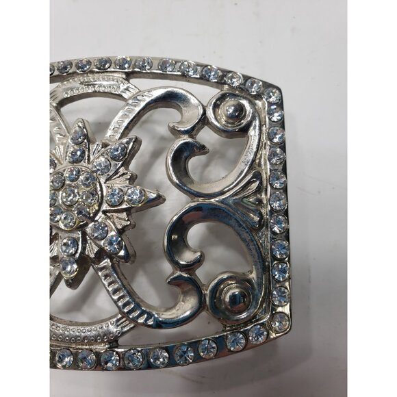 Lot Of 3 Vintage Oklahoma City Guess Y2K Chunky Big Two Tone Western Belt Buckle - Picture 10 of 16